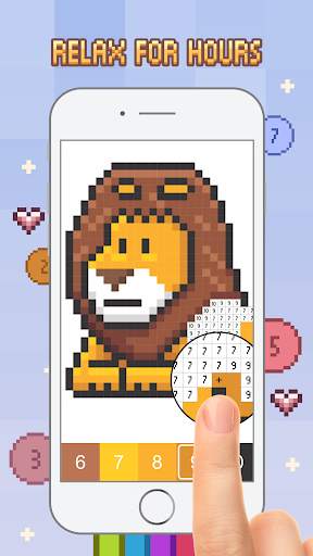 Color by Number - Love Pixel screenshot 1
