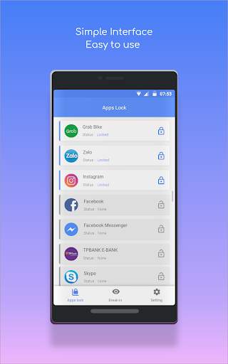 Click AppLocker - Lock Apps, PIN & Pattern Lock screenshot 2