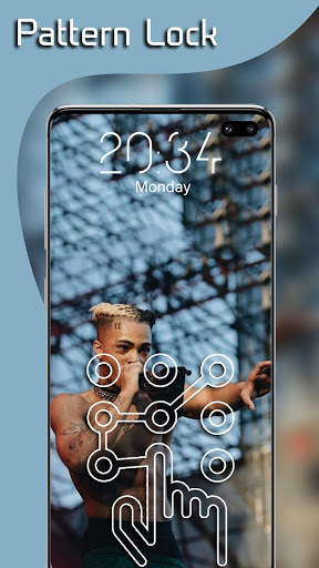XXXTentacion Pattern Lockscreen скриншот 1