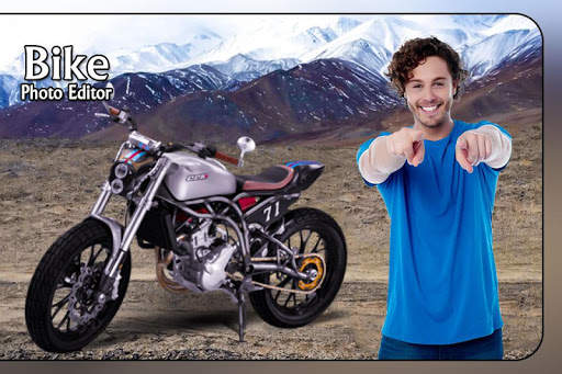 Bike Photo Frame : Photo Cut Paste Editor 2 تصوير الشاشة