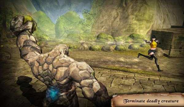 Secret Agent Lara: Lost Temple Jungle Run game screenshot 10
