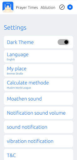 Athan Pro | آذان برو | prayer times | اوقات الصلاة screenshot 4