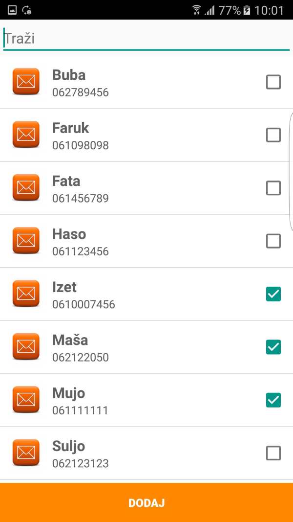 Web SMS screenshot 4