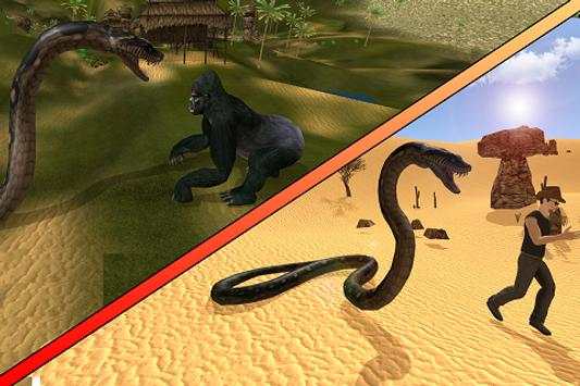 Real Angry Anaconda Snake Simulator 3D screenshot 4