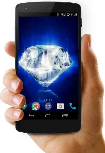 Diamonds Video Live Wallpaper screenshot 1