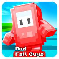 Fall Guys Mod for Minecraft Game 2020