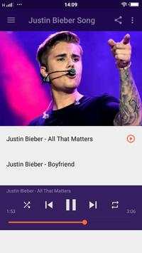 Justin Bieber Song Offline screenshot 4