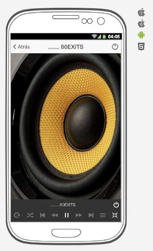 Music of the 80´S. Music and radio stations 80´S. screenshot 7