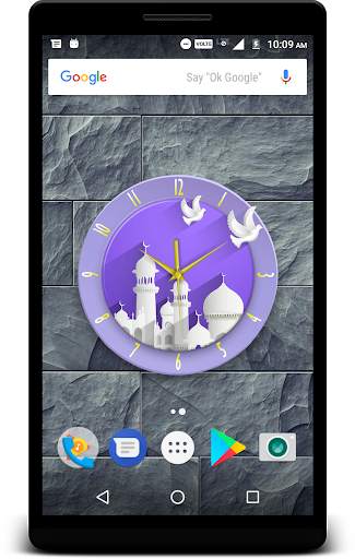 Islamic Clock Live Wallpaper screenshot 3