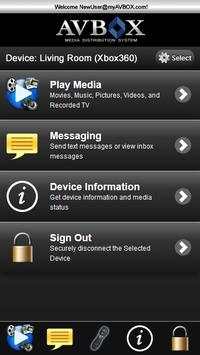 AVBOX Media Center Xbox Remote screenshot 2