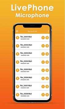 Live Phone Microphone – Mic Announcement & Speaker screenshot 3
