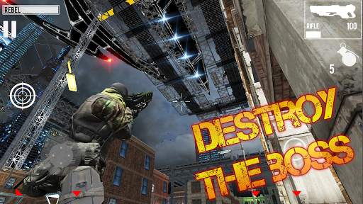 Cyber Force Strike: Shooting Games 3D screenshot 4