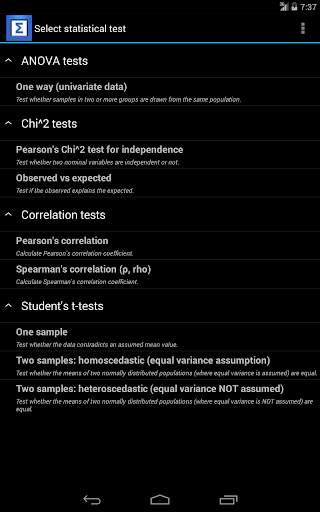 STA: Statistical Toolbox screenshot 13