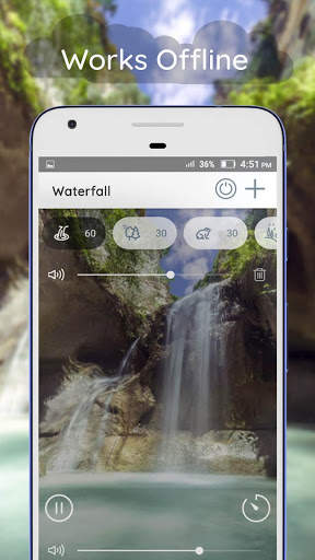 Rain Sounds with Relaxing Sleep Music screenshot 5