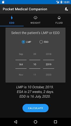 EDD - EGA calculator(Simple,Fast,Straightforward) screenshot 4