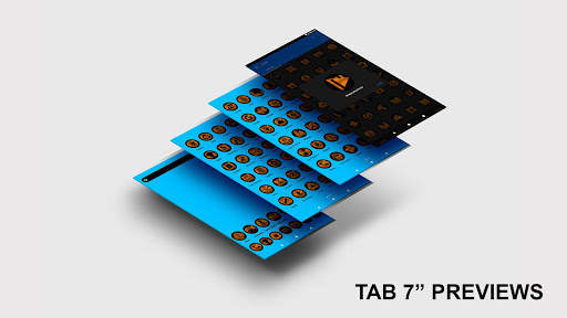 Oreo Orange Icon Pack screenshot 8