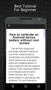 Battery Calibration Root Tips screenshot 2