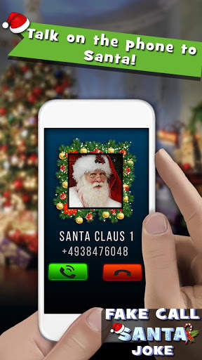 Fake Call Santa Joke screenshot 3