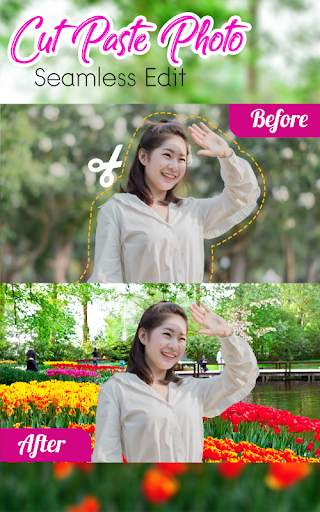 Cut Paste Photo Editor ✂️ 3 تصوير الشاشة