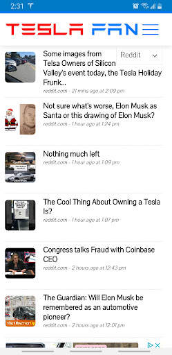 Tesla Fan News screenshot 2
