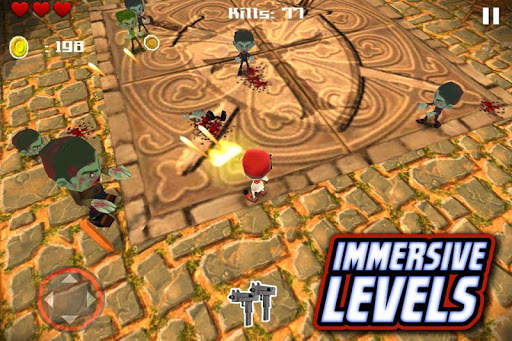 Tsolias vs Zombies 3D FREE screenshot 4