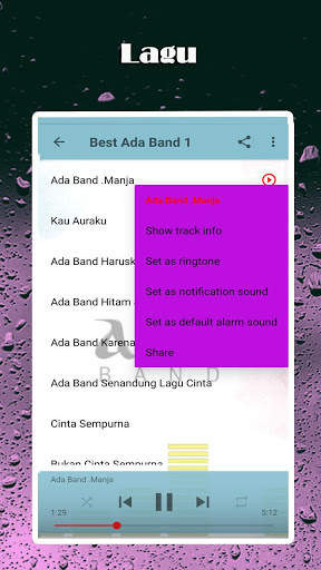 Mp3 Ada Band Offline screenshot 4