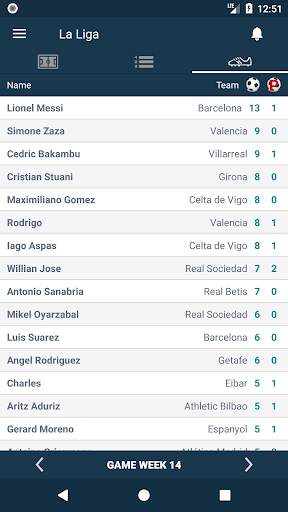 Spain Football League. LA LIGA live scores matches screenshot 3