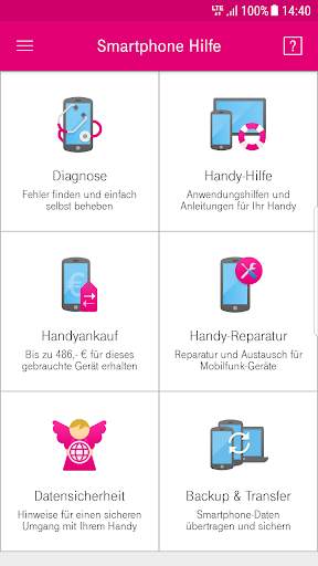 Smartphone Hilfe screenshot 1
