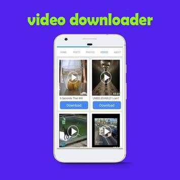 Video Downloader for Facebook  HD screenshot 2