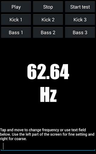 Subwoofer test screenshot 2