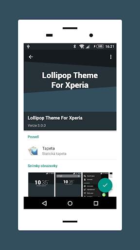 Lollipop Theme For Xperia screenshot 5