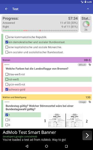 Leben In Deutschland Test screenshot 9