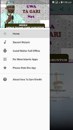 Uwa Ta Gari-Sheikh Guruntum Mp3 screenshot 1