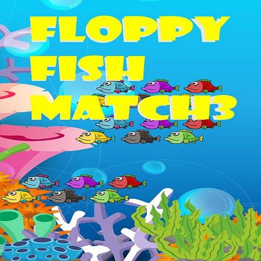 Floppy Fish Match 3 Jewels Quest icon