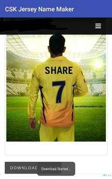 Cricket Jersey DP Maker -CSK,MI,RCB... screenshot 5