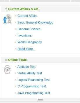 India Bix Aptitude GK, General Verbal Reasoning GS screenshot 1