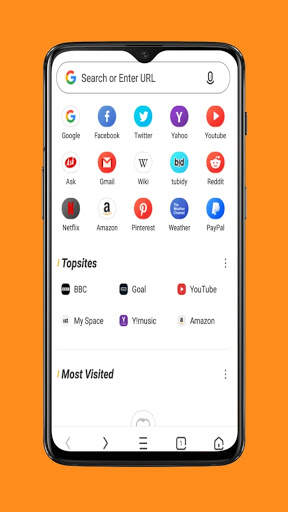 New X browser 2020 Latest, Fast & secure screenshot 1