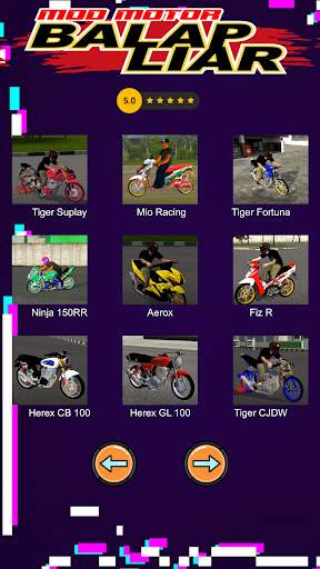 Mod Motor Balap Liar screenshot 4