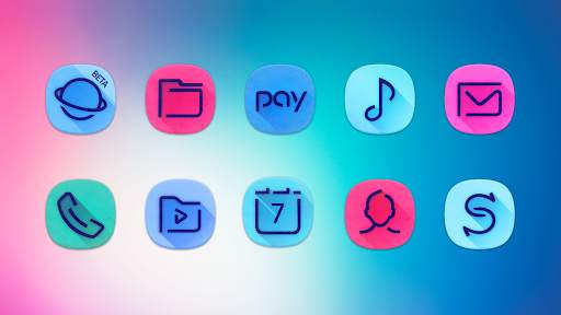 Unicorn Dark - Icon Pack screenshot 2