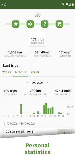 Geovelo - bike GPS & stats screenshot 7
