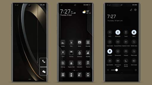 EMUI 10 Black Themes Launchers and Wallpapers screenshot 7