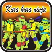 Kura kura ninja vs Zombie logo