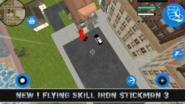 Battle Iron Stickman 3 Gangster Crime - Rope Hero screenshot 4