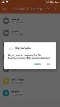 Easy Unrar Tool - Rar Unrar Zip & Unzip Files screenshot 5