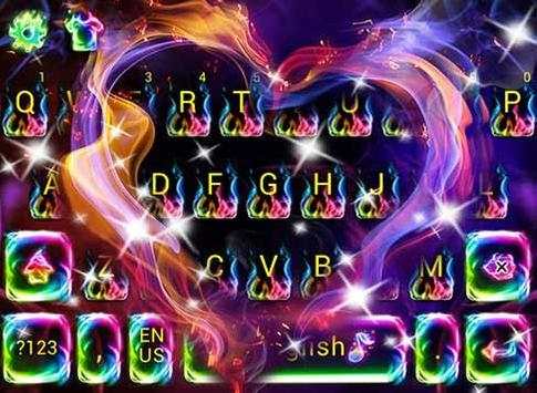 Fire Heart Keyboard screenshot 5