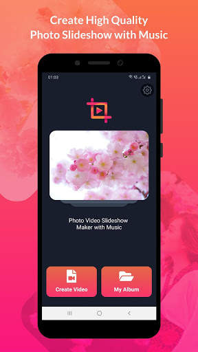 Photo Video Slideshow Maker with Music screenshot 1