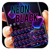 Neon Black Crystal Keyboard 10001002
