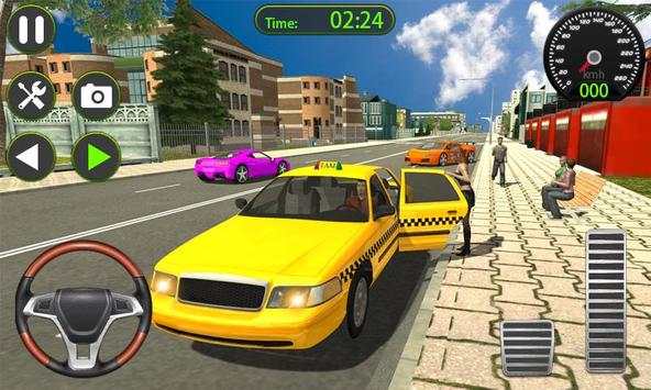 City Taxi Driving Games - Modern Taxi screenshot 1