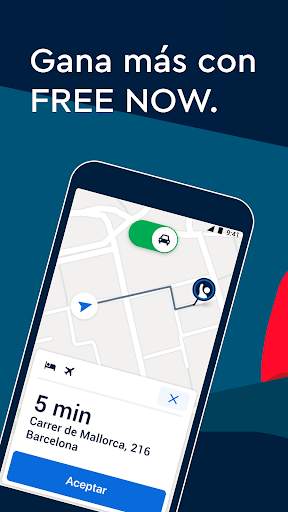 FREE NOW para taxistas screenshot 1
