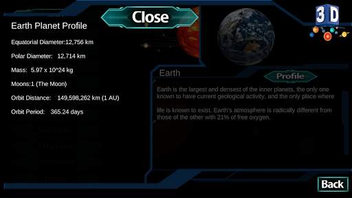 Solar System 3D : Space View Planets screenshot 3